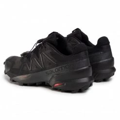 Homme Chaussures SALOMON - Speedcross 5 406840 Black/Black/Phantom Noir -Salomon Soldes Magasin 0000206957405 04 kk