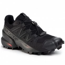 Femme Chaussures SALOMON - Speedcross 5 W 406849 21 G0 Black/Black/Phantom Noir