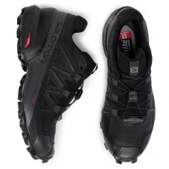 Femme Chaussures SALOMON - Speedcross 5 W 406849 21 G0 Black/Black/Phantom Noir -Salomon Soldes Magasin 0000206957429 05 sw