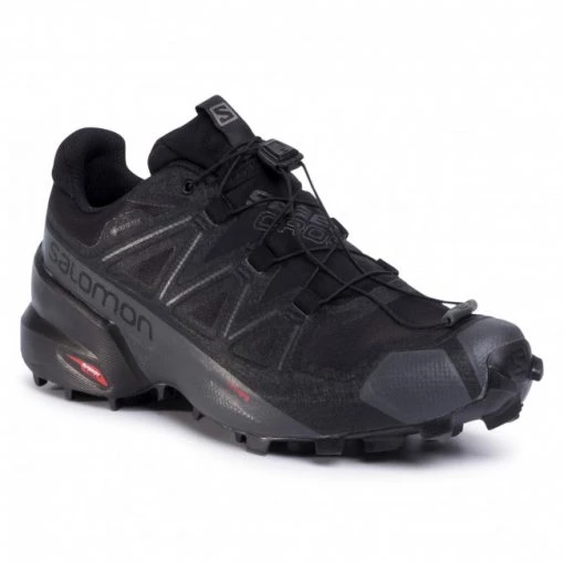 Homme Chaussures SALOMON - Speedcross 5 Gtx GORE-TEX 407953 27 V0 Black/Black/Phantom Noir -Salomon Soldes Magasin 0000206957498 1