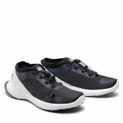 Homme Chaussures SALOMON - Sense Feel 409140 29 W0 India Ink/White/Flint Stone Gris -Salomon Soldes Magasin 0000206957603 05 nc