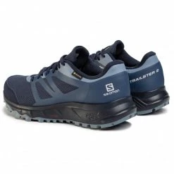 Femme Chaussures SALOMON - Trailster 2 Gtx W GORE-TEX 409638 25 W0 Navy Blazer/Sargasso Sea/Flint Stone Bleu Marine -Salomon Soldes Magasin 0000206957856 04 tm