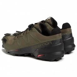 Homme Chaussures SALOMON - Speedcross 5 409681 Grape Leaf/Black/Phantom Vert -Salomon Soldes Magasin 0000206957979 04 pc