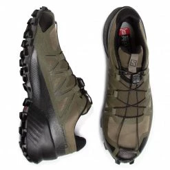 Homme Chaussures SALOMON - Speedcross 5 409681 Grape Leaf/Black/Phantom Vert -Salomon Soldes Magasin 0000206957979 05 pc