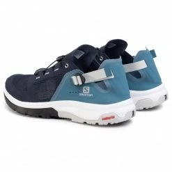 Homme Chaussures De Trekking SALOMON - Tech Amphib 4 409852 Navy Blazer/Bluestone/Lunar Rock Bleu Marine -Salomon Soldes Magasin 0000206958105 04 ws