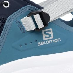 Homme Chaussures De Trekking SALOMON - Tech Amphib 4 409852 Navy Blazer/Bluestone/Lunar Rock Bleu Marine -Salomon Soldes Magasin 0000206958105 06 ws