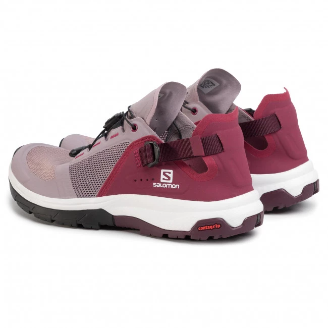 Femme Chaussures SALOMON - Tech Amphib 4 W 409855 25 V0 Quail/Rhododendron/Winetasting Rose 5 Femme Chaussures SALOMON - Tech Amphib 4 W 409855 25 V0 Quail/Rhododendron/Winetasting Rose – Image 3