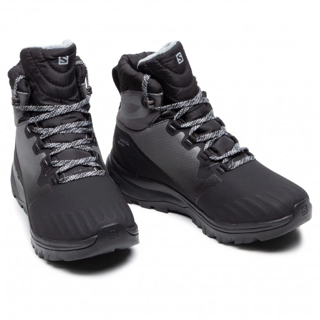 Femme Chaussures De Trekking SALOMON - Vaya Blaze Ts Cswp 411132 20 V0 Black/Black/ Quiet Shade Gris 7 Femme Chaussures De Trekking SALOMON - Vaya Blaze Ts Cswp 411132 20 V0 Black/Black/ Quiet Shade Gris – Image 5