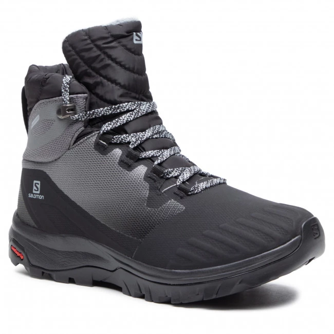 Femme Chaussures De Trekking SALOMON - Vaya Blaze Ts Cswp 411132 20 V0 Black/Black/ Quiet Shade Gris 3 Femme Chaussures De Trekking SALOMON - Vaya Blaze Ts Cswp 411132 20 V0 Black/Black/ Quiet Shade Gris