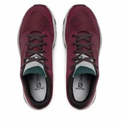 Femme Chaussures De Trekking SALOMON - Outline W 409966 20 M0 Winetasting/Quarry/Green Gables Bordeaux -Salomon Soldes Magasin 0000207229143 06 nc