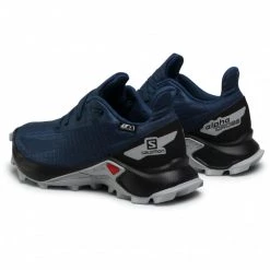 Unisexe Chaussures SALOMON - Alphacross Blast Cswp J 412907 09 V0 Dark Denim/Black/Pearl Blue Bleu Marine -Salomon Soldes Magasin 0000207941458 02 rz