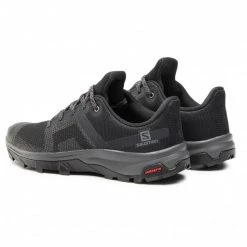 Femme Chaussures De Trekking SALOMON - Outline Prism 411224 20 M0 Black/Magnet/Quiet Shade Noir -Salomon Soldes Magasin 0000207941595 02 bs kopia