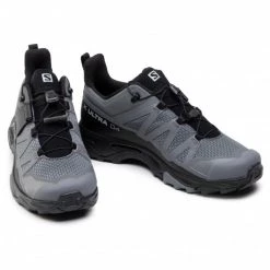 Homme Chaussures De Trekking SALOMON - X Ultra 4 412817 27 V0 Quiet Shade/Black/Quiet Shade Gris -Salomon Soldes Magasin 0000207941687 05 mk