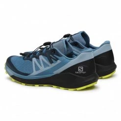Homme Chaussures SALOMON - Sense Ride 4 412104 27 V0 Copen Blue/Black/Evening Primrose Bleu -Salomon Soldes Magasin 0000207941717 02 rz