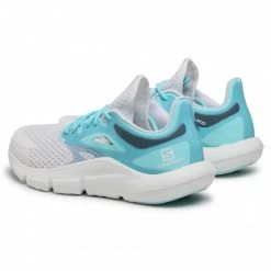 Femme Chaussures SALOMON - Predict Mod W 413077 20 V0 White/White/Tanager Turquoise Blanc -Salomon Soldes Magasin 0000207941731 02 rz