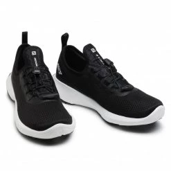 Homme Chaussures SALOMON - Sense Feel 2 412708 27 W0 Black/White/Black Noir -Salomon Soldes Magasin 0000207941762 03 rz