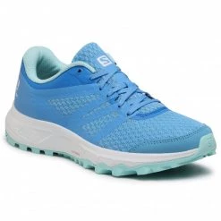 Femme Chaussures SALOMON - Trailster 2 W 412967 20 V0 Little Boy Blue/White/Tanager Turquoise Bleu