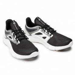 Homme Chaussures SALOMON - Predict Mod 413072 Black/White/White Noir -Salomon Soldes Magasin 0000207941847 05 pa