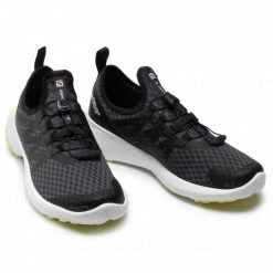 Homme Chaussures SALOMON - Sense Flow 2 412186 27 W0 Ebony/White/Charlock Gris -Salomon Soldes Magasin 0000207941939 03 sw