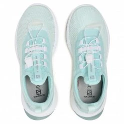 Femme Chaussures SALOMON - Sense Feel 2 W 412803 20 W0 Opal Blue/White/Trellis Vert -Salomon Soldes Magasin 0000207941977 06 rz