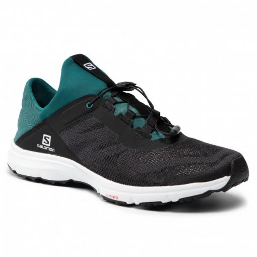 Homme Chaussures SALOMON - Amphib Bold 2 413040 28 V0 Black/Pacific/White Noir -Salomon Soldes Magasin 0000207942066 01 mf