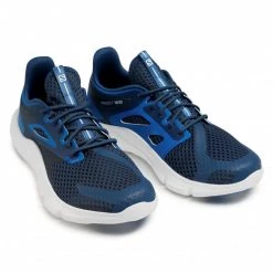 Homme Chaussures SALOMON - Predict Mod 413695 27 V0 Dark Denim/White/Turkish Sea Bleu Marine -Salomon Soldes Magasin 0000207942110 06 rz