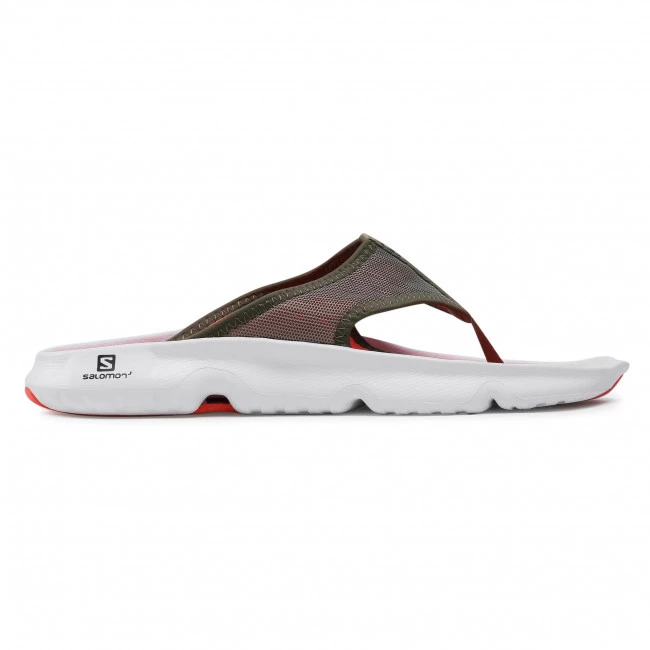 Homme Tongs SALOMON - Reelax Break 5.0 412777 31 M0 Deep Lichen Green/White/Cherry Tomato Vert 4 Homme Tongs SALOMON - Reelax Break 5.0 412777 31 M0 Deep Lichen Green/White/Cherry Tomato Vert – Image 2