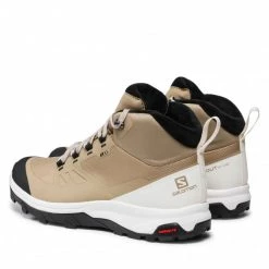 Homme Chaussures De Trekking SALOMON - Outsnap Cswp 414411 27 V0 Kelp/Vanilla Ice/Black Beige -Salomon Soldes Magasin 0000208740715 02 rz