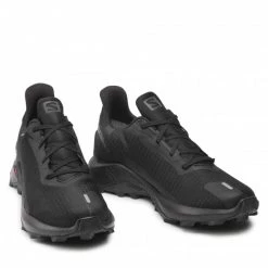 Homme Chaussures SALOMON - Alphacross 3 Gtx GORE-TEX 414466 26 V0 Black/Black/Black Noir -Salomon Soldes Magasin 0000208740975 08 rz 1