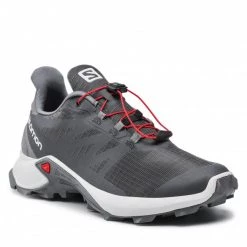 Homme Chaussures SALOMON - Supercross 3 414504 26 W0 Ebony/Lunar Rock/Quiet Shade Gris