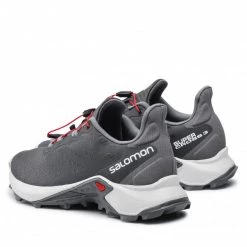 Homme Chaussures SALOMON - Supercross 3 414504 26 W0 Ebony/Lunar Rock/Quiet Shade Gris -Salomon Soldes Magasin 0000208741057 02 rz 1