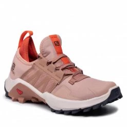 Femme Chaussures SALOMON - Madcross W 414425 20 V0 Sirocco/Mocha Mousse/Red Orange Rose