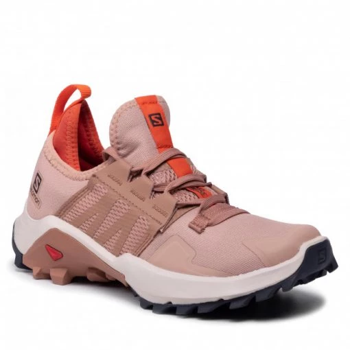 Femme Chaussures SALOMON - Madcross W 414425 20 V0 Sirocco/Mocha Mousse/Red Orange Rose -Salomon Soldes Magasin 0000208742665 01 ks