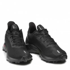Femme Chaussures SALOMON - Alphacross 3 W 414462 20 W0 Black/Black/Black Noir -Salomon Soldes Magasin 0000208742696 08 rz