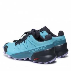 Femme Chaussures SALOMON - Speedcross 5 Gtx GORE-TEX 414616 20 V0 Delphinium Blue/Mallard Blue/Lavender Bleu -Salomon Soldes Magasin 0000208742825 02 rz