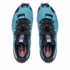 Femme Chaussures SALOMON - Speedcross 5 Gtx GORE-TEX 414616 20 V0 Delphinium Blue/Mallard Blue/Lavender Bleu -Salomon Soldes Magasin 0000208742825 04 rz