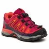 Unisexe Chaussures De Trekking SALOMON - X-Ultra Gtx J GORE-TEX 392917 09 W0 Sangria/Poppy Red/Bright Marigold Multicolore, Rose -Salomon Soldes Magasin 0000208753609 01 mf