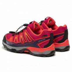 Unisexe Chaussures De Trekking SALOMON - X-Ultra Gtx J GORE-TEX 392917 09 W0 Sangria/Poppy Red/Bright Marigold Multicolore, Rose -Salomon Soldes Magasin 0000208753609 04 mf