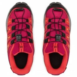 Unisexe Chaussures De Trekking SALOMON - X-Ultra Gtx J GORE-TEX 392917 09 W0 Sangria/Poppy Red/Bright Marigold Multicolore, Rose -Salomon Soldes Magasin 0000208753609 06 mf