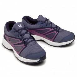 Unisexe Chaussures SALOMON - Sense Cswp J 408103 12 M0 Crown Blue/Evening Blue/Sparkling Grape Violet -Salomon Soldes Magasin 0000208753746 05 mf