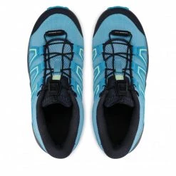 Enfant Chaussures SALOMON - Speedcross J 414472 09 M0 Delphinium Blue/Stormy Weather/India Ink Bleu -Salomon Soldes Magasin 0000208787017 04d rz