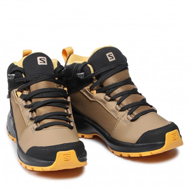 Enfant Chaussures De Trekking SALOMON - Outward Cswp J 412849 09 W0 Safari/Phantom/Warm Apricot Marron 7 Enfant Chaussures De Trekking SALOMON - Outward Cswp J 412849 09 W0 Safari/Phantom/Warm Apricot Marron – Image 5