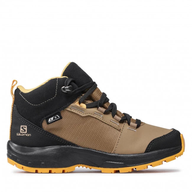 Enfant Chaussures De Trekking SALOMON - Outward Cswp J 412849 09 W0 Safari/Phantom/Warm Apricot Marron 4 Enfant Chaussures De Trekking SALOMON - Outward Cswp J 412849 09 W0 Safari/Phantom/Warm Apricot Marron – Image 2