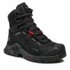 Femme Chaussures De Trekking SALOMON - Quest Winnter Thinsulate™ Climasalomon™ Waterproof 413666 20 V0 Black/Goji Berry/onument Noir -Salomon Soldes Magasin 0000208788267 01 rz