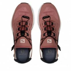 Femme Chaussures De Trekking SALOMON - Tech Amphib 4 W 412994 23 V0 Brick Dust/Ebony/Almond Cream Rose -Salomon Soldes Magasin 0000208817769 04 plj 1