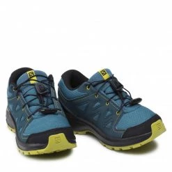 Enfant Chaussures SALOMON - Ili Pika J 408151 08 W0 Mallard Blue/Reflecting Pond/Citronelle Bleu Marine -Salomon Soldes Magasin 0000209255126 06 rz 1