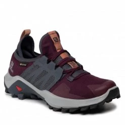 Femme Chaussures SALOMON - Madcross Gtx W GORE-TEX 414413 20 V0 Winetasting/India Ink/Mocha Mousse Violet