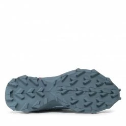 Femme Chaussures SALOMON - Alphacross 3 414465 20 V0 Crystal Blue/White/Delphin Blue Bleu -Salomon Soldes Magasin 0000209985467 04 pa