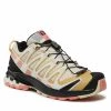 Femme Chaussures SALOMON - Xa Pro 3D V8 W 416276 20 V0 Frozen Dew/Blooming Dahlia/Vanilia Ice Beige -Salomon Soldes Magasin 0000209985627 01 rz