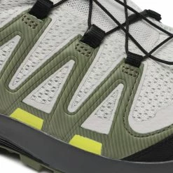 Homme Chaussures SALOMON - Xa Pro 3D V8 416274 27 V0 Lunar Rock/Evening Primrose/Olivine Gris -Salomon Soldes Magasin 0000209990508 03 rz